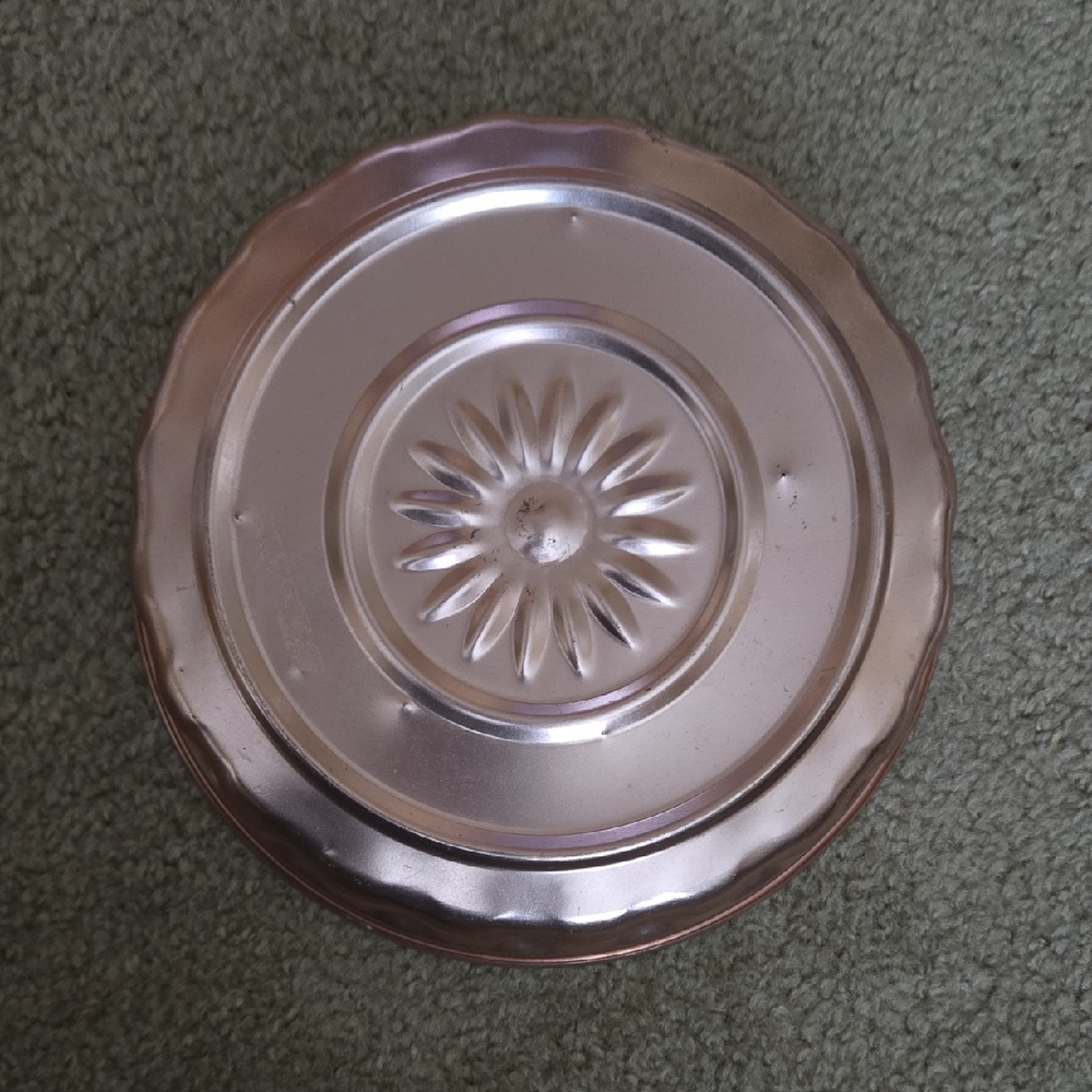 Silver Decorative Tin